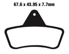 Jeu de plaquettes de frein PREMIER Kevlar_1