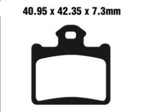 Jeu de plaquettes de frein PREMIER Kevlar_1