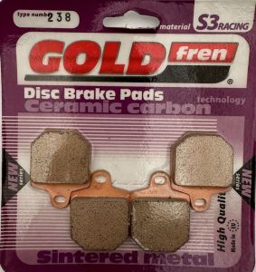Jeu de plaquettes frein Goldfren Racing
