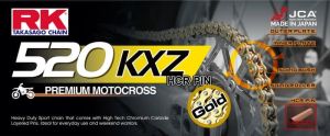 Chaine RK 520 GOLD compétition cross 1 M