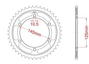 Couronne alu 40 dents_1